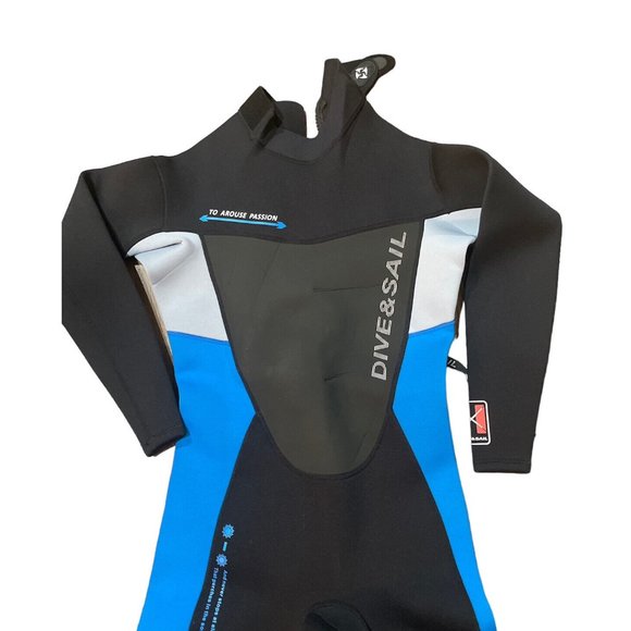 Dive & Sail Wetsuit Long Sleeve Diving Suit U.S. Small NEW - Picture 1 of 7